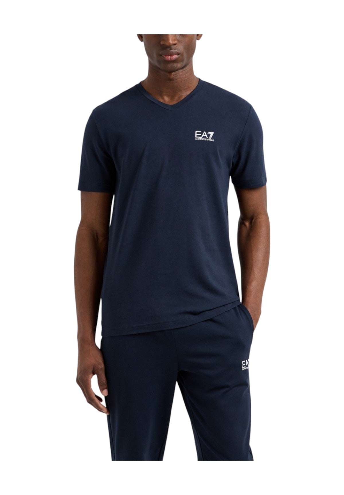 T-Shirt A Maniche Corte 8npt27 Armani Blue