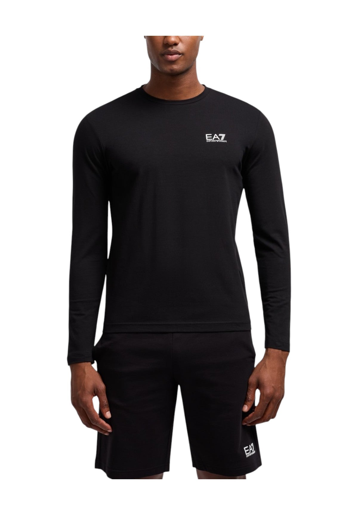 T-Shirt A Maniche Lunghe 8npt28 Black