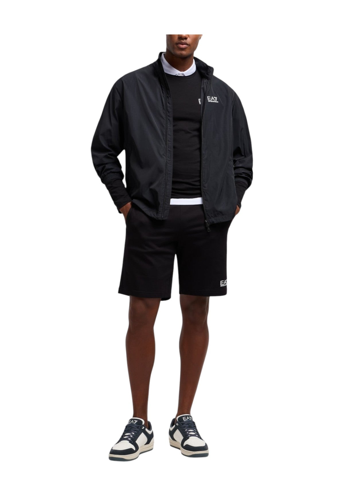 T-Shirt A Maniche Lunghe 8npt28 Black