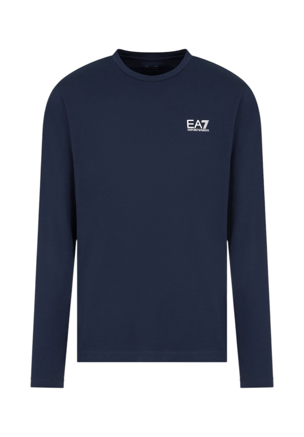 T-Shirt A Maniche Lunghe 8npt28 Armani Blue