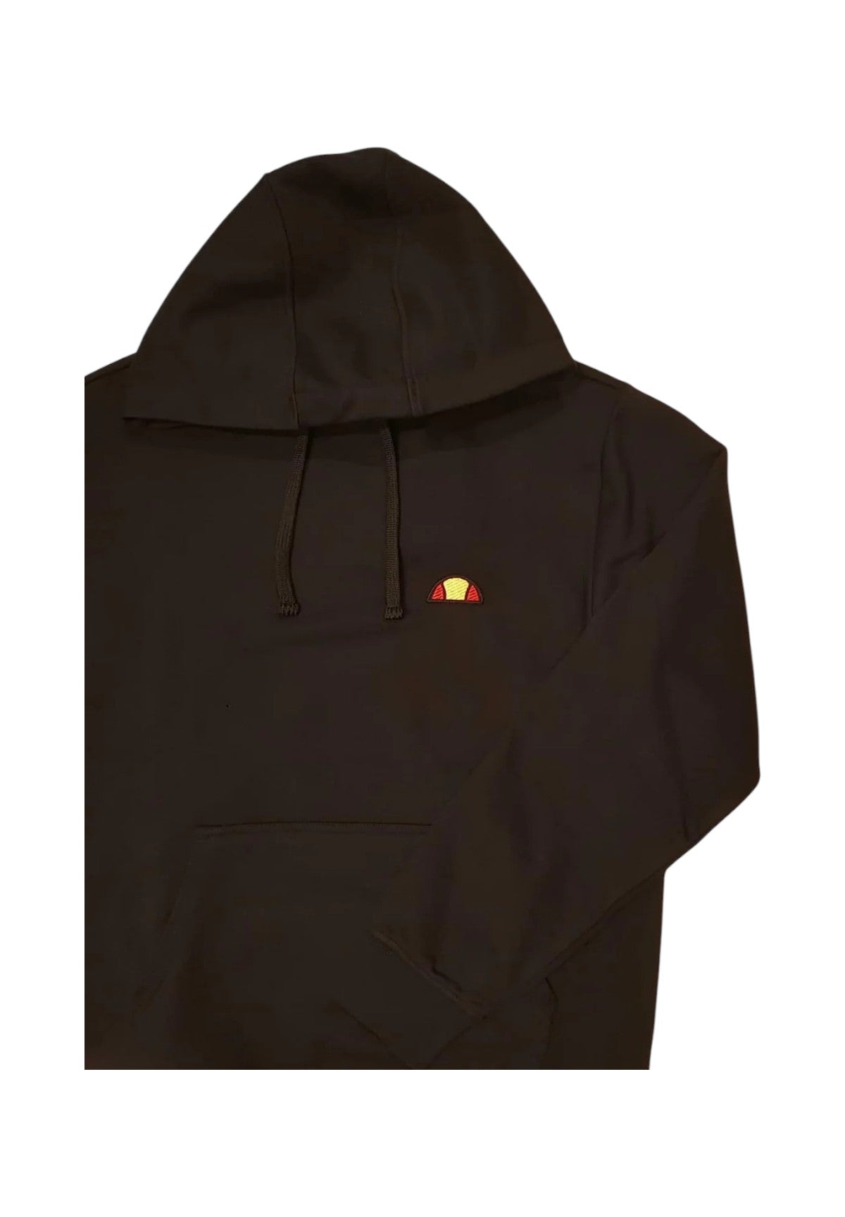 Felpa Pullover Con Cappuccio Ehm250s25 Black