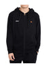 Ellesse Felpa FulL-Zip Con Cappuccio Ehm252s25 Black