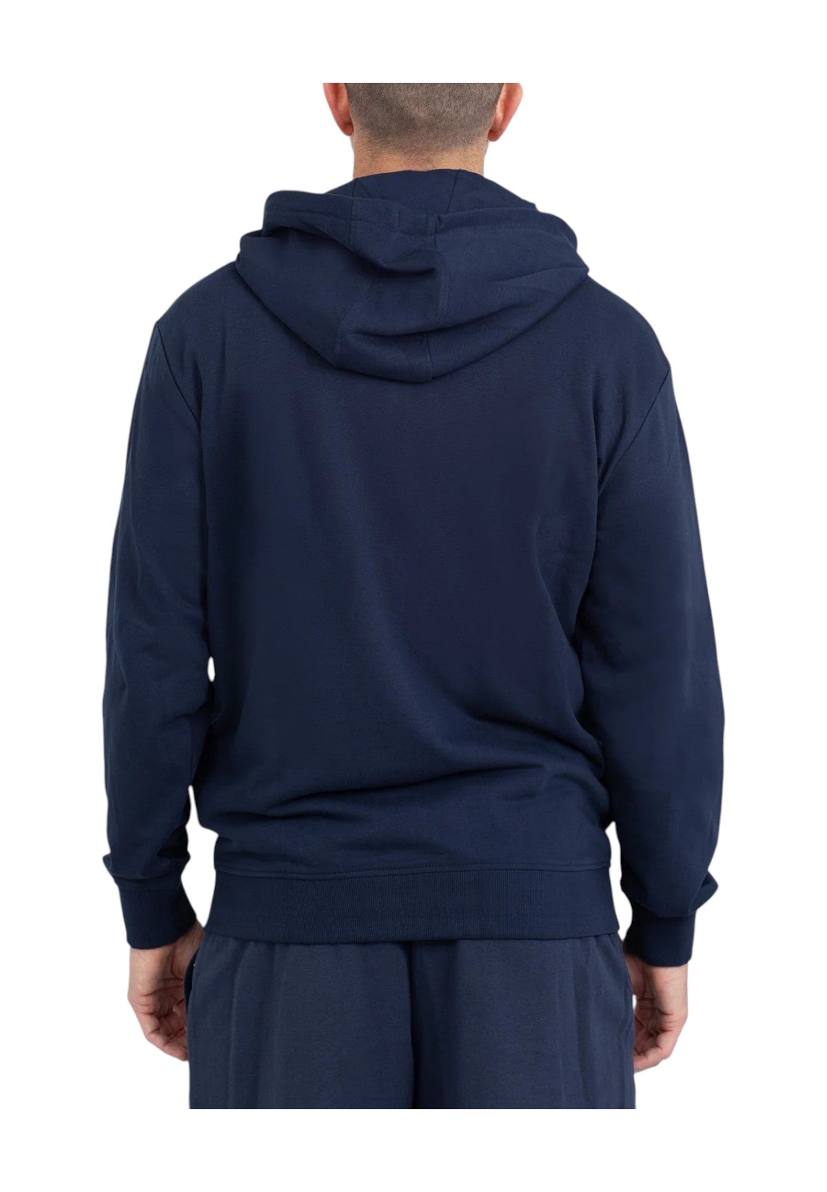 Felpa FulL-Zip Con Cappuccio Ehm252s25 Salute