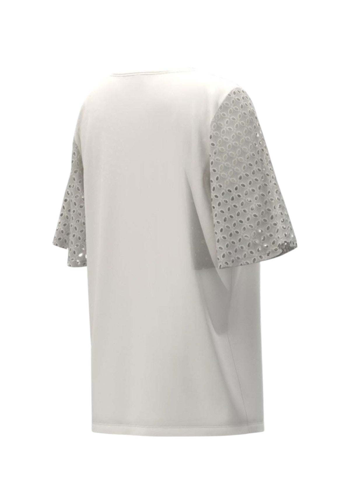 T-Shirt A Maniche Corte Eger Bianco