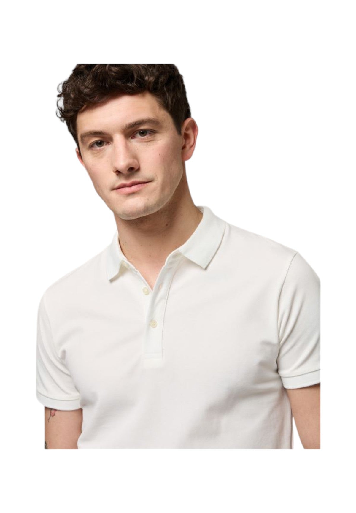Polo Piqué Gl2153F-S25 White