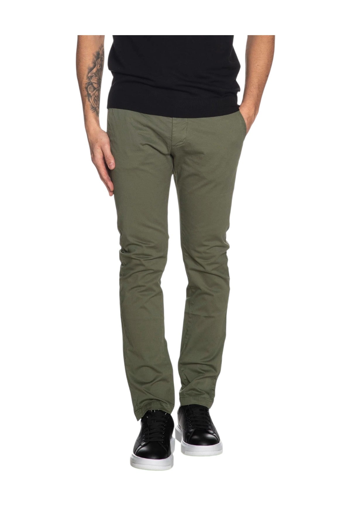 Pantaloni Chino TahomA-S25 Salvia