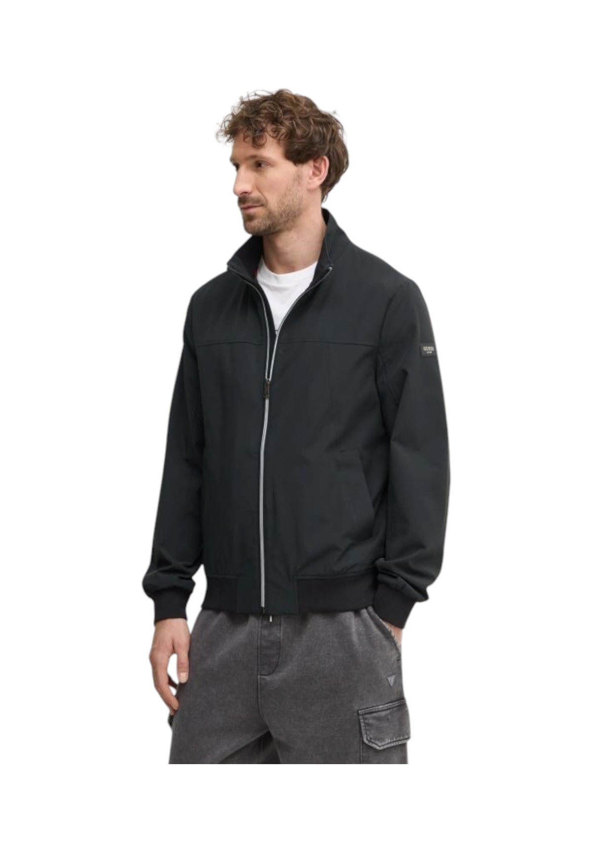 Giubbotto Bomber M5rl18 Jet Black A996