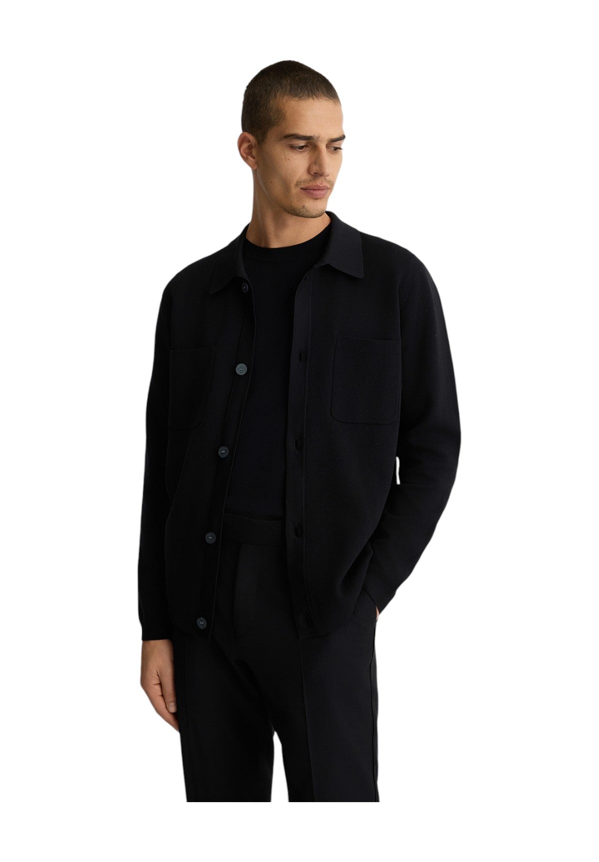 Cardigan Qa5023 Nero