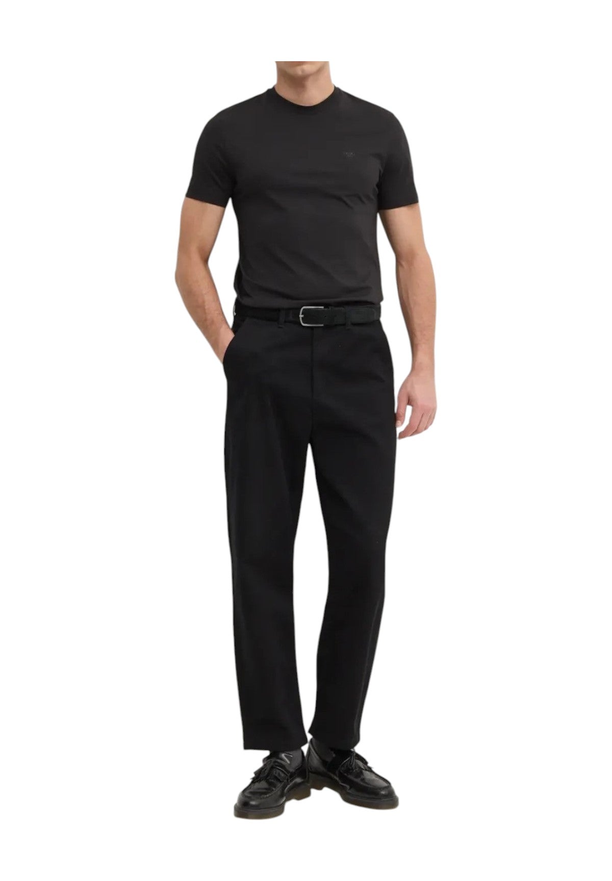 T-Shirt A Maniche Corte Qa5145 Nero