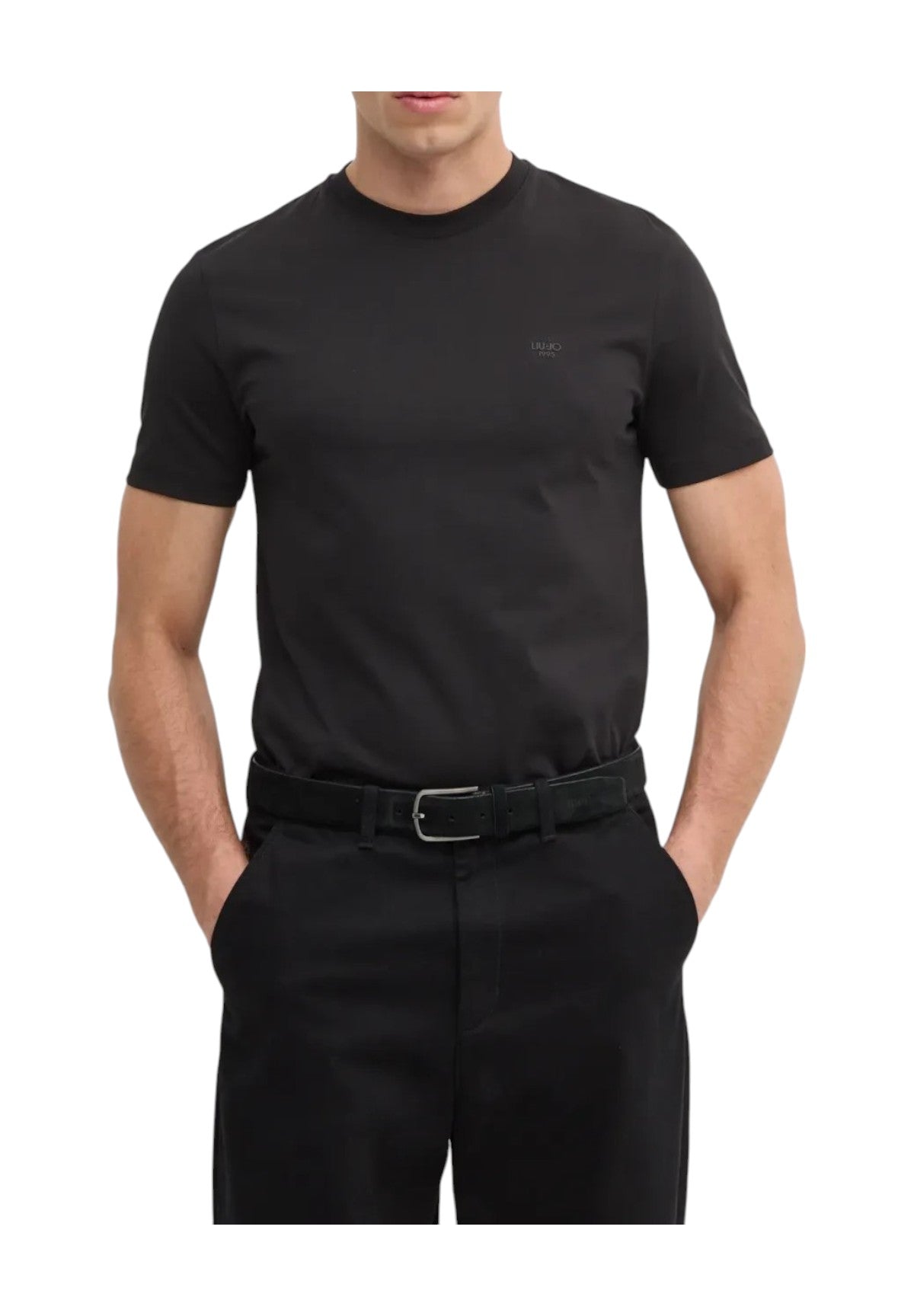 T-Shirt A Maniche Corte Qa5145 Nero