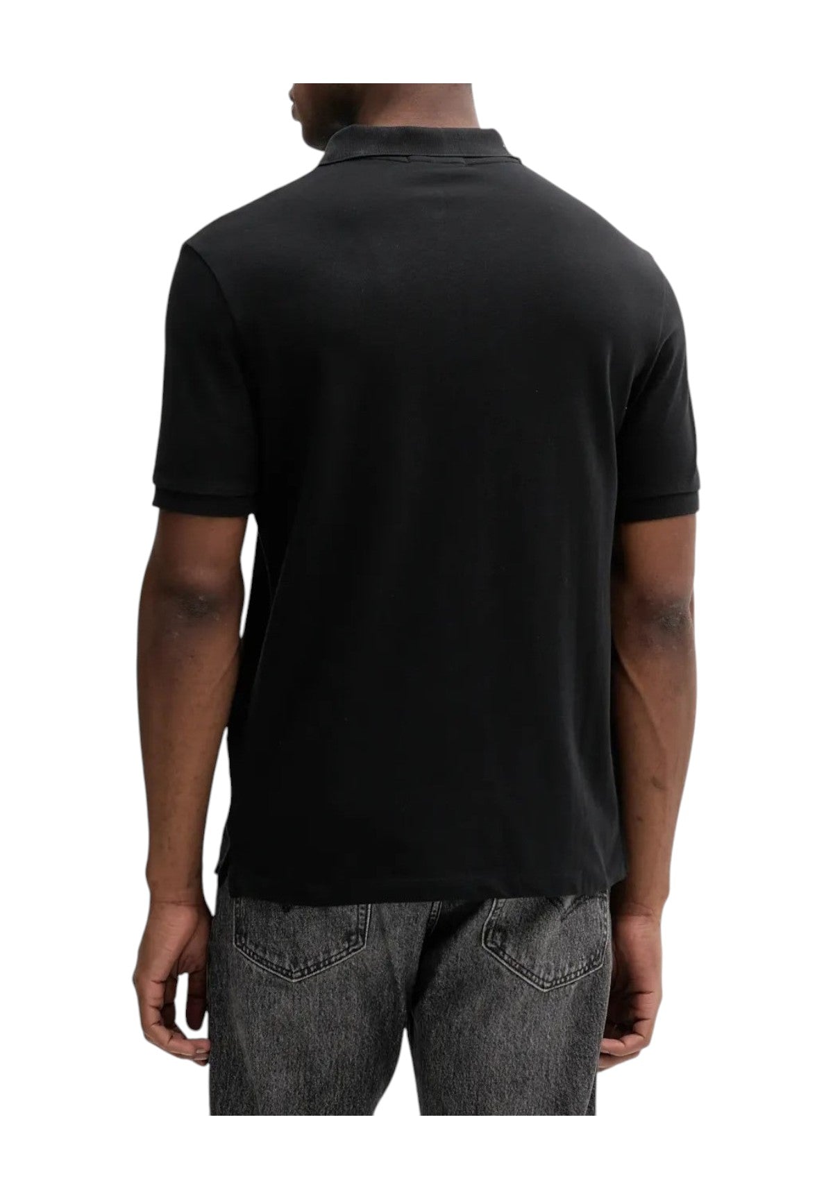 Polo Piqué Qa5157 Nero