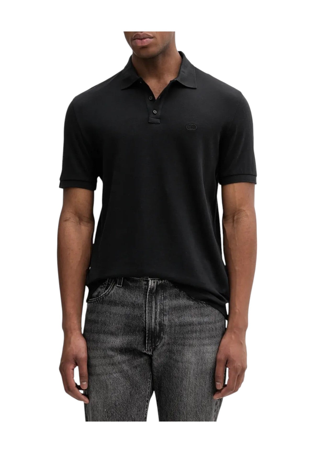 Polo Piqué Qa5157 Nero