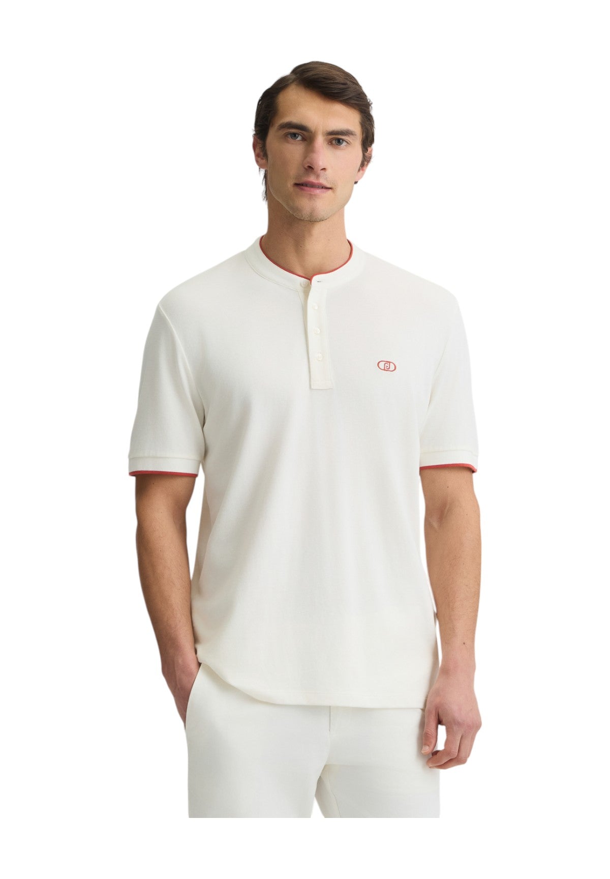 Polo Piqué Qa5164 White Alyssum