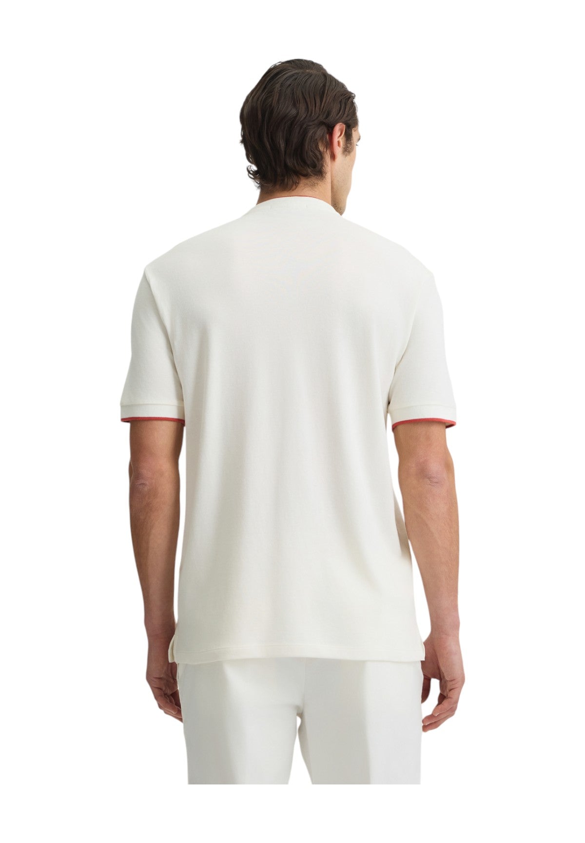 Polo Piqué Qa5164 White Alyssum