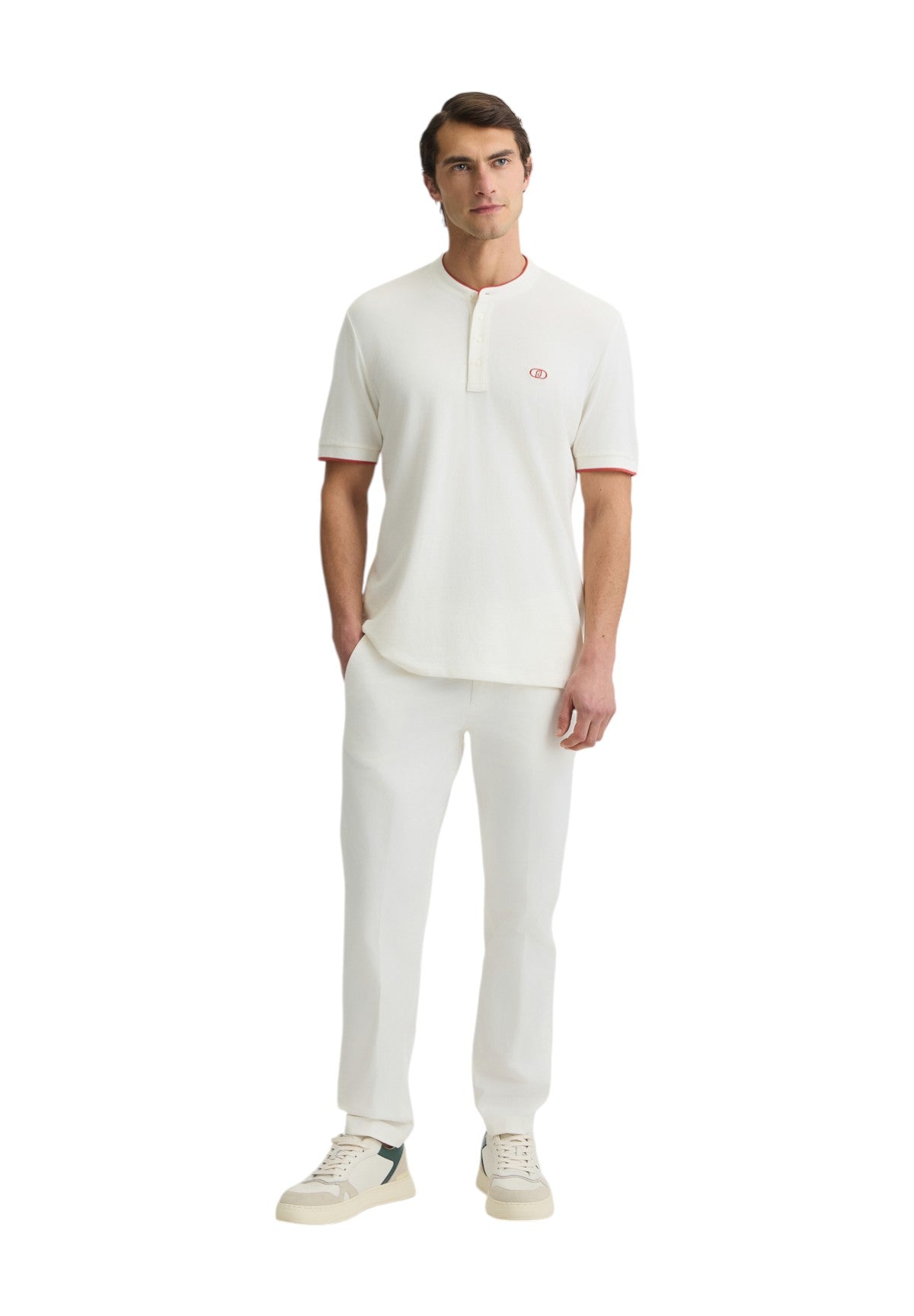 Polo Piqué Qa5164 White Alyssum