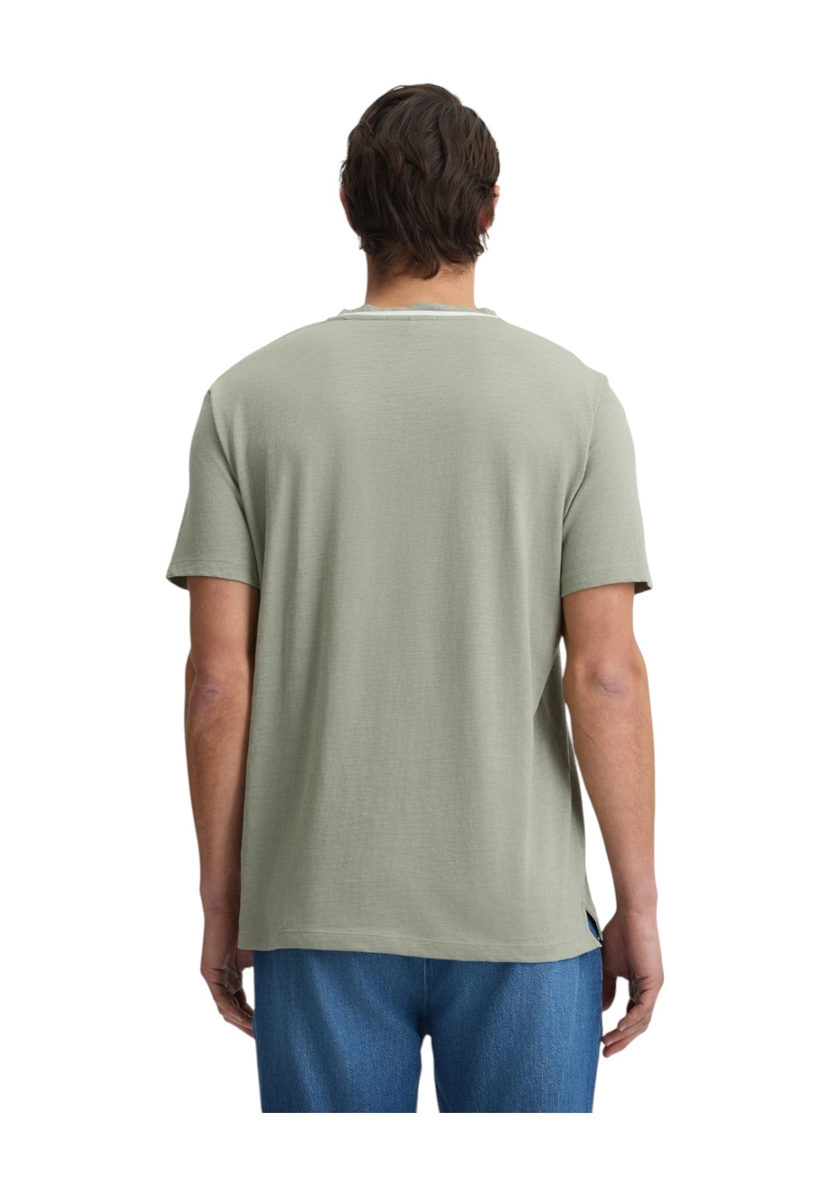 T-Shirt A Maniche Corte Qa5184 Green Stone