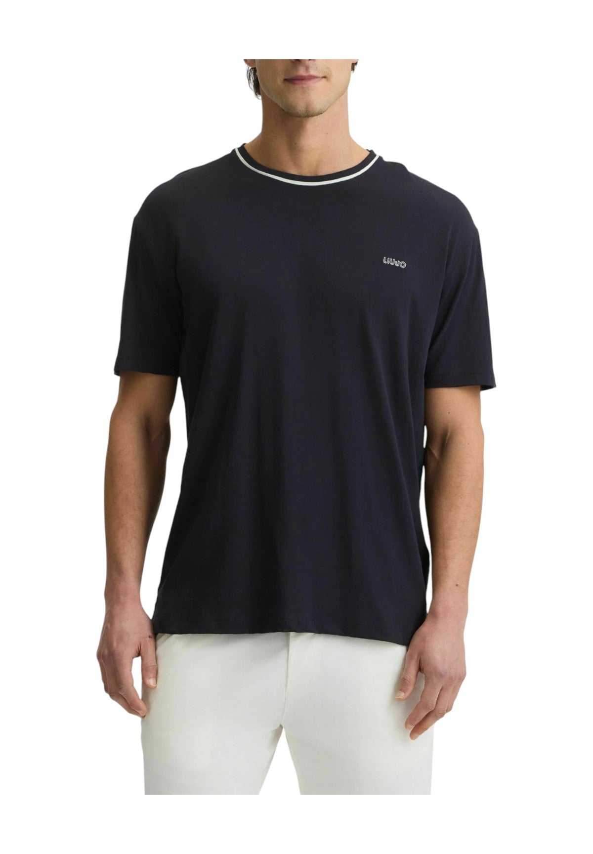 T-Shirt A Maniche Corte Qa5184 Dark Blue