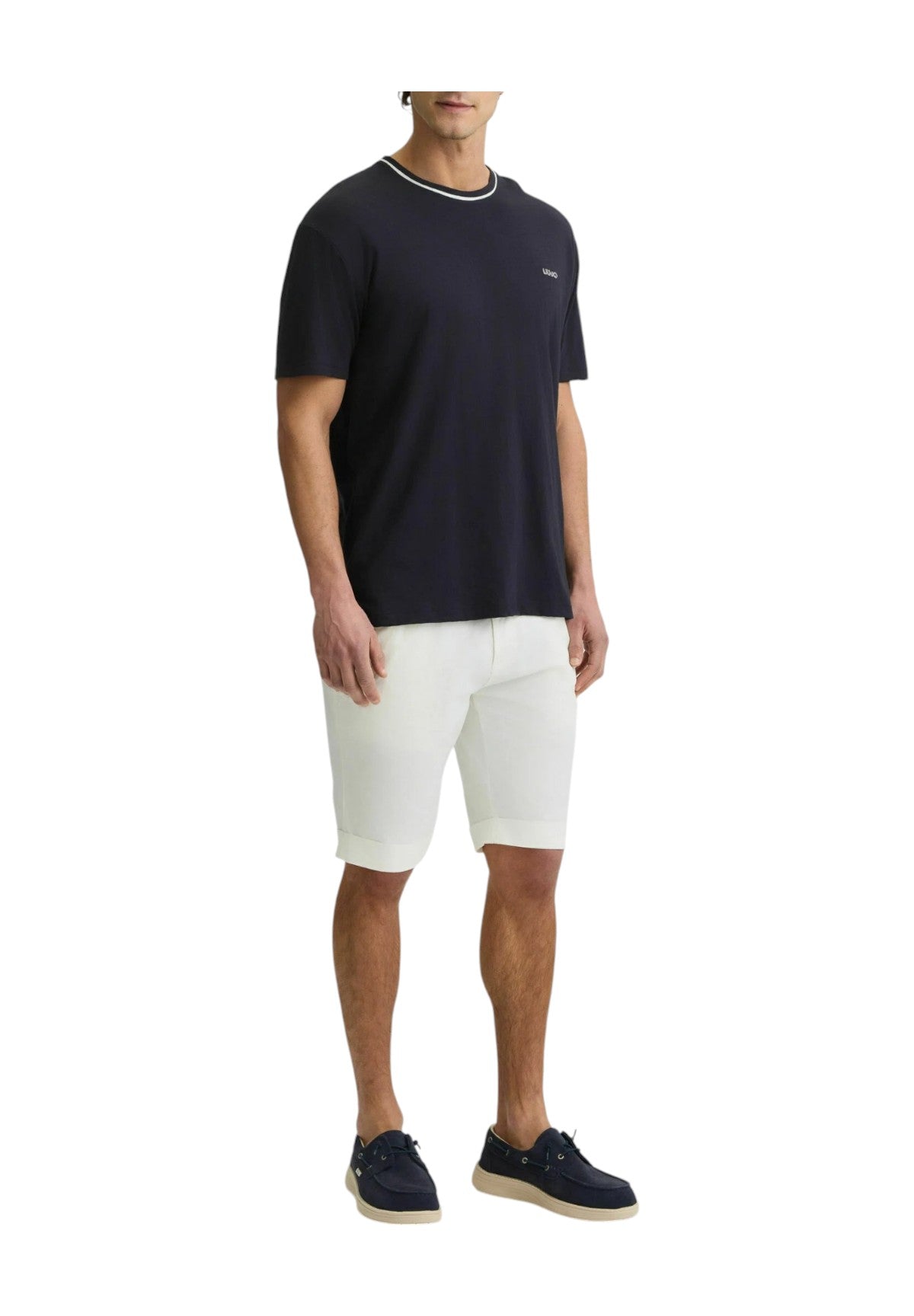 T-Shirt A Maniche Corte Qa5184 Dark Blue
