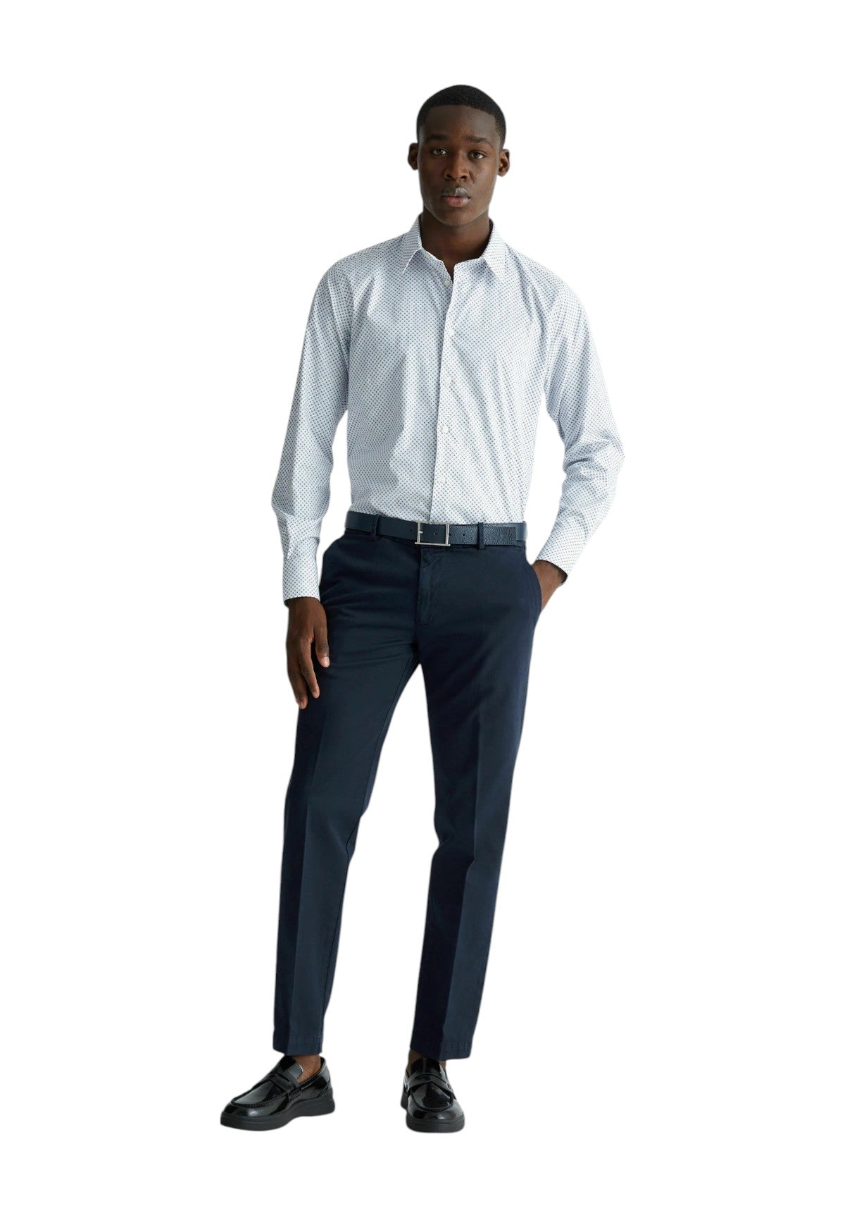 Pantaloni Chino Qa5240 Dark Blue