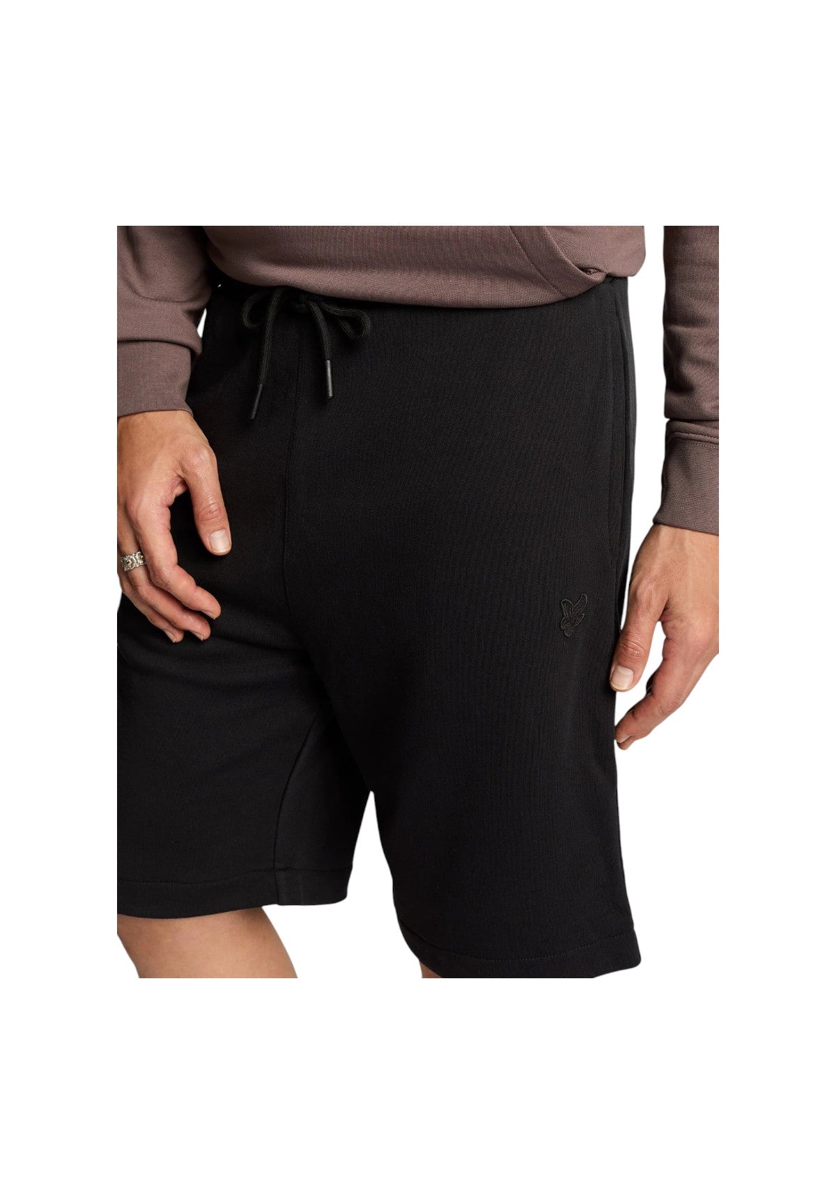 Bermuda in Felpa Superfine Sweatshort ML2254TON Jet Black