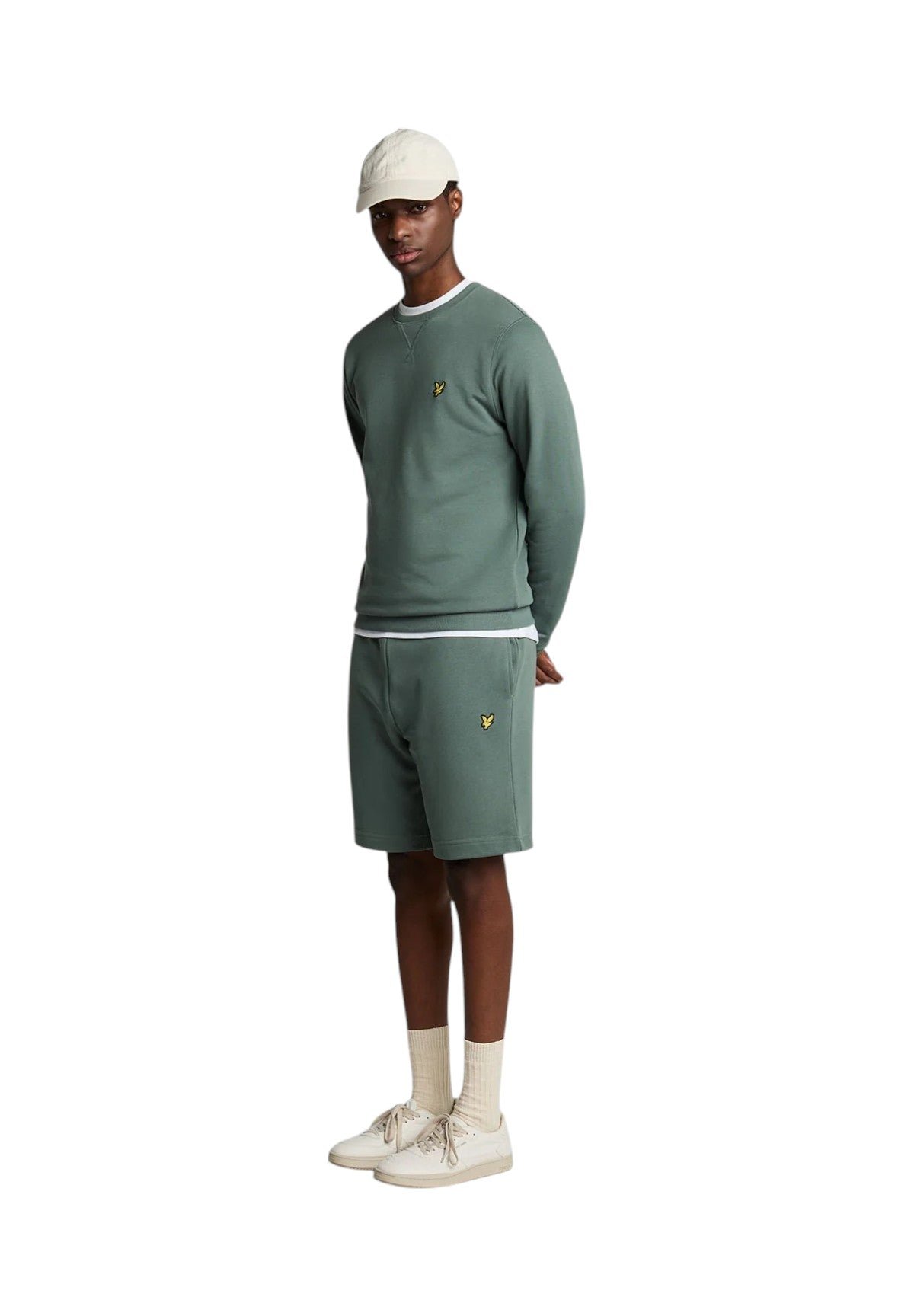 Bermuda in Felpa Sweat Short ML414VOG Green Mercurial