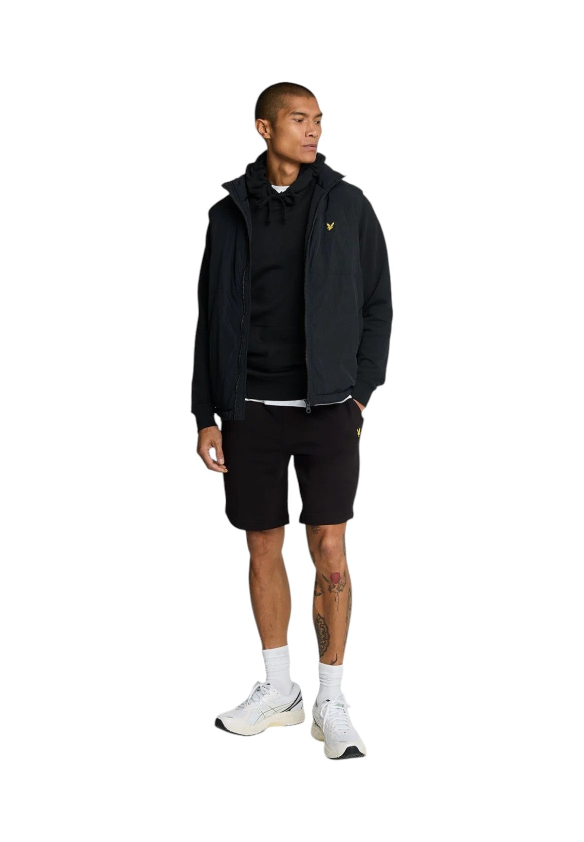 Bermuda in Felpa Sweat Short ML414VOG Jet Black