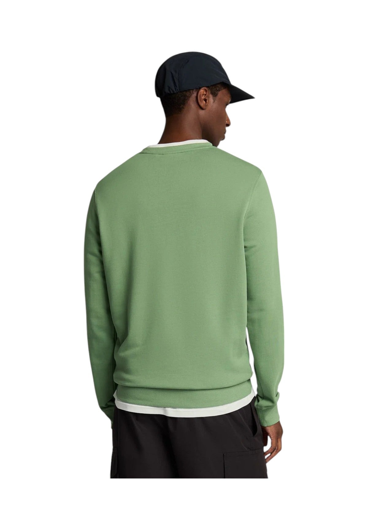 Felpa Girocollo Ml424vog Smoke Green