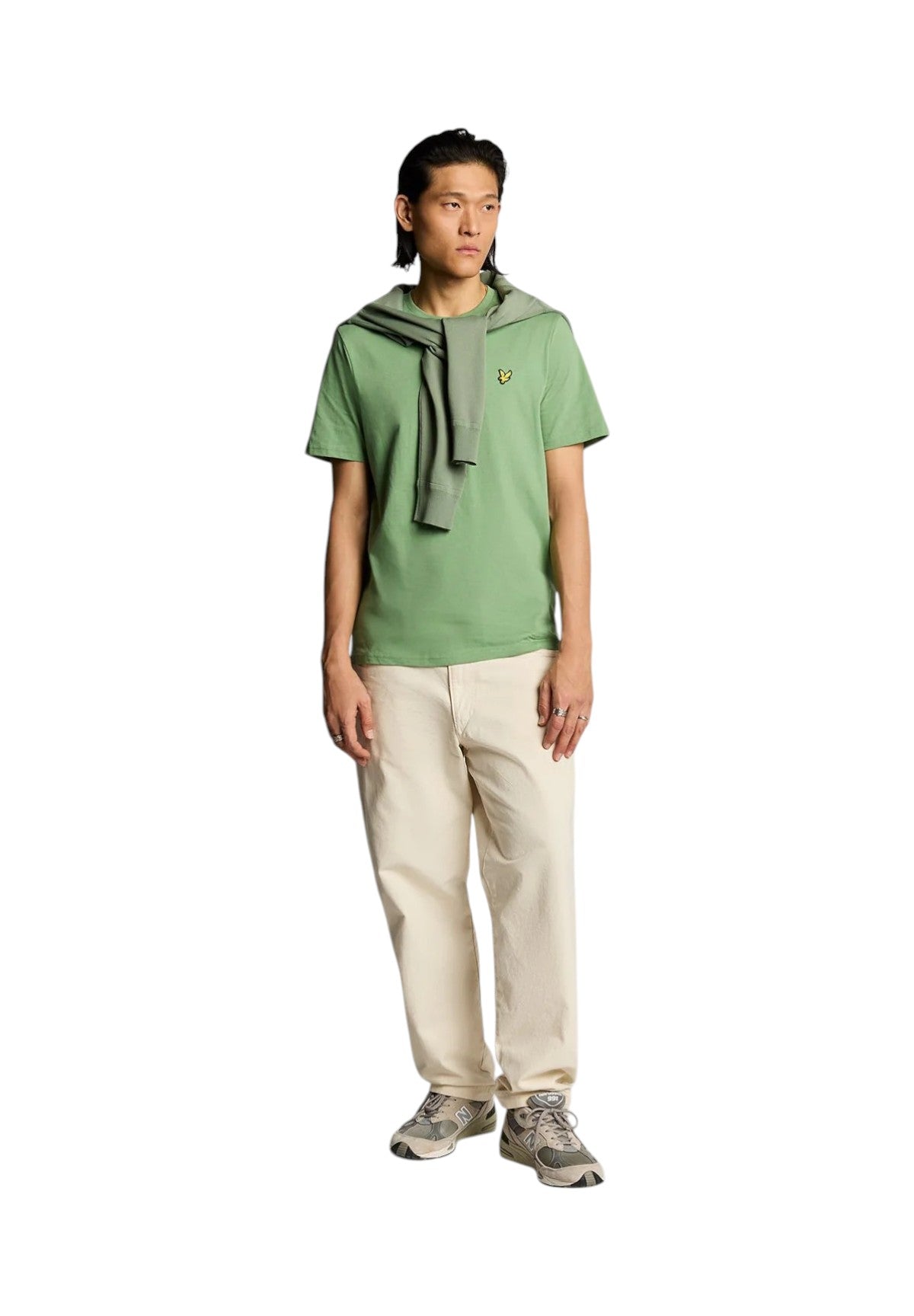 T-Shirt A Maniche Corte Ts400vog Smoke Green