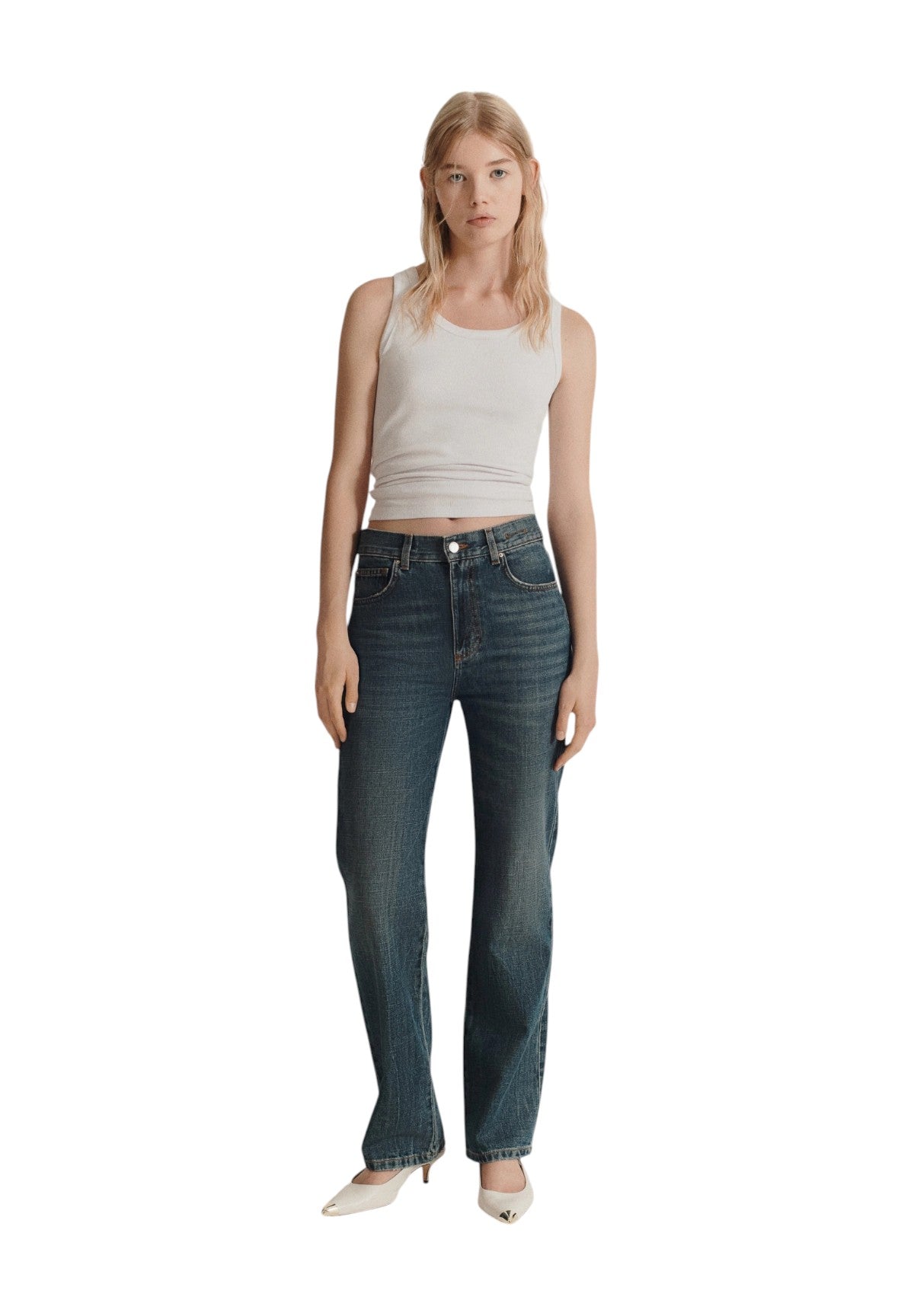 Jeans Wleg1 Blu Marino