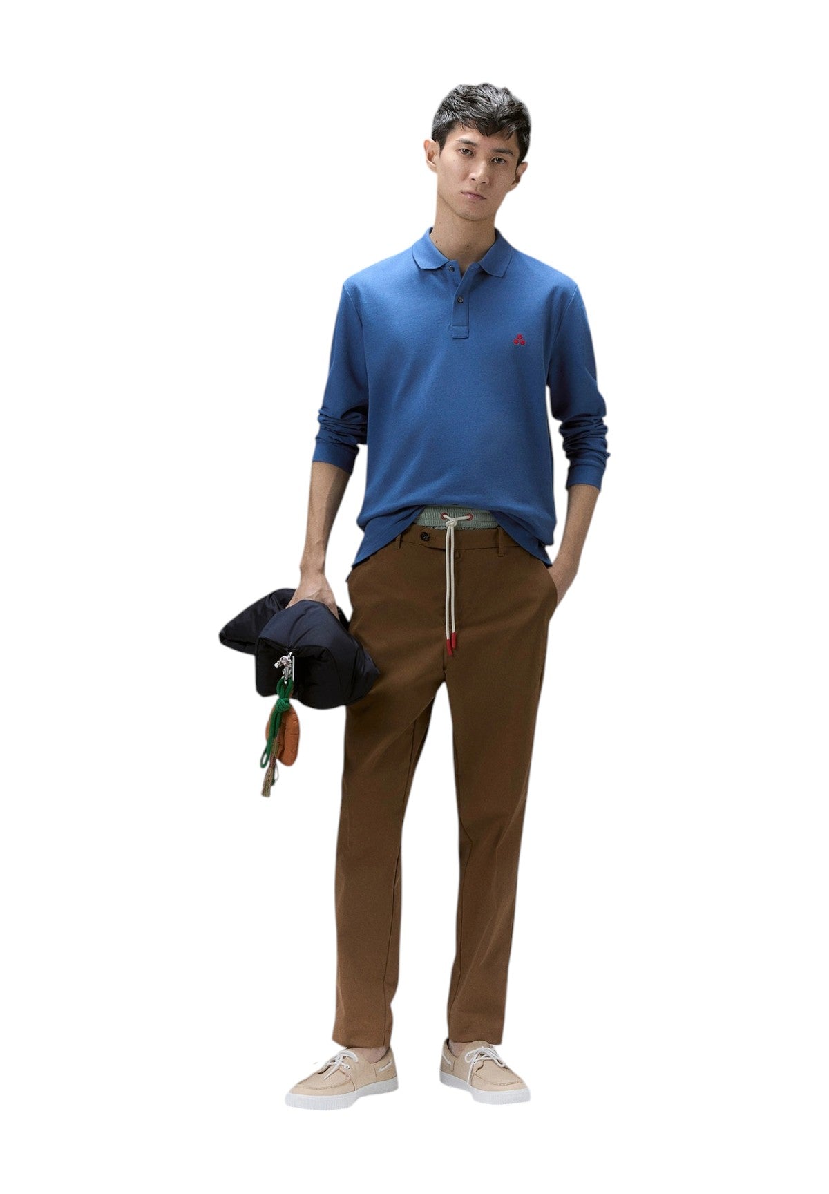 Polo Piqué Saber 02 Blu Colonia