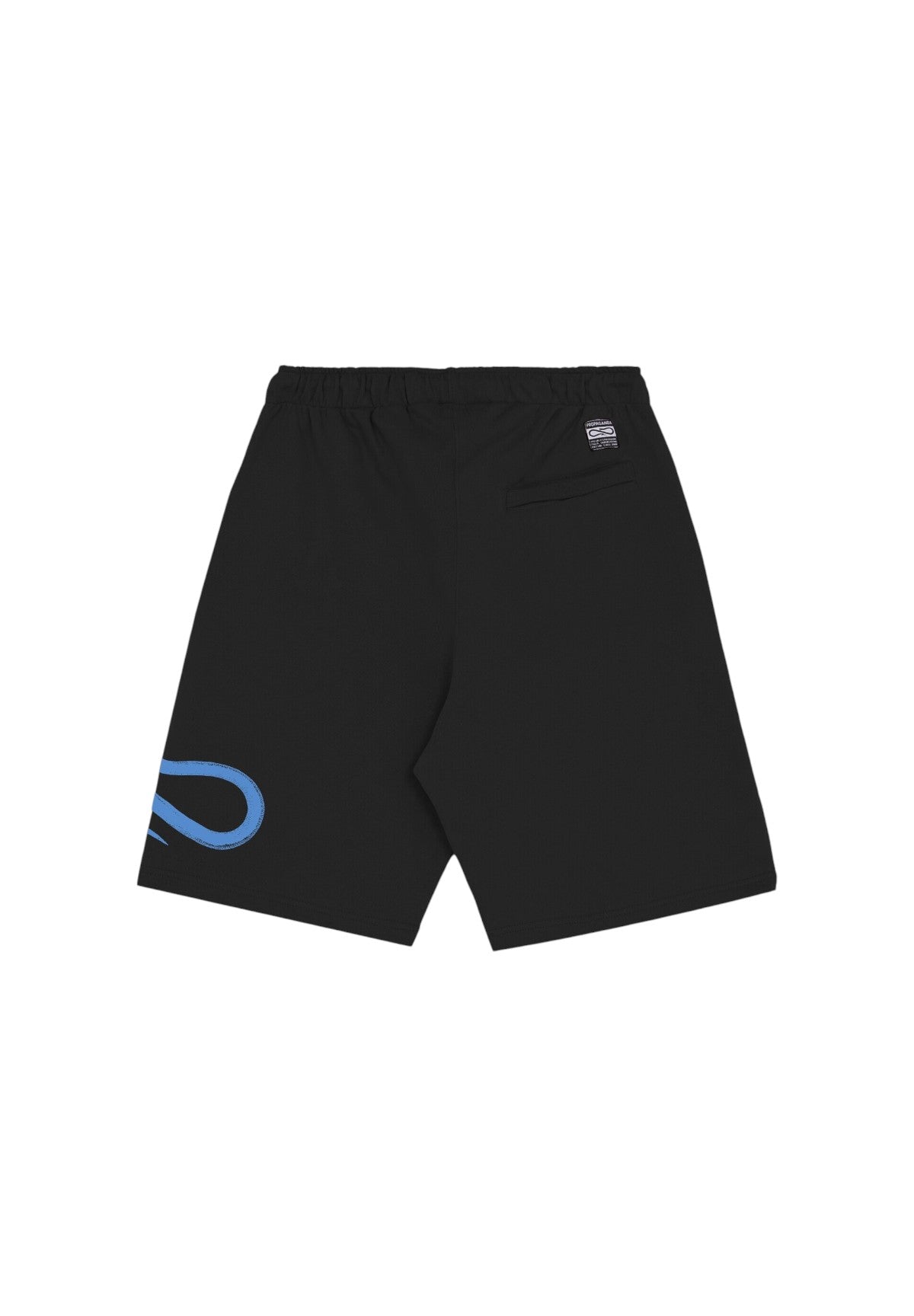 Bermuda In Felpa 25ssprbr424 Nero