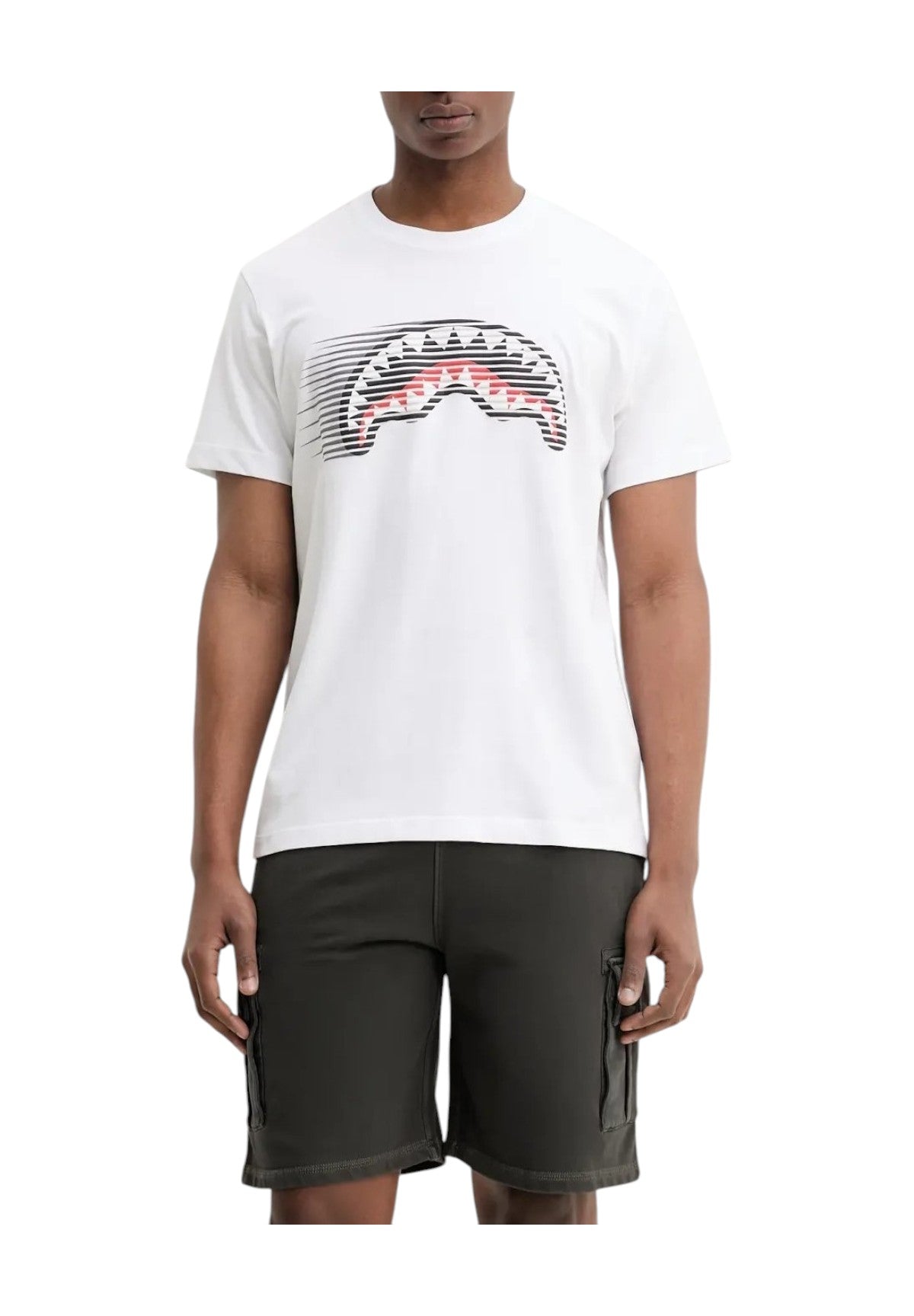 T-Shirt A Maniche Corte Sp721 White