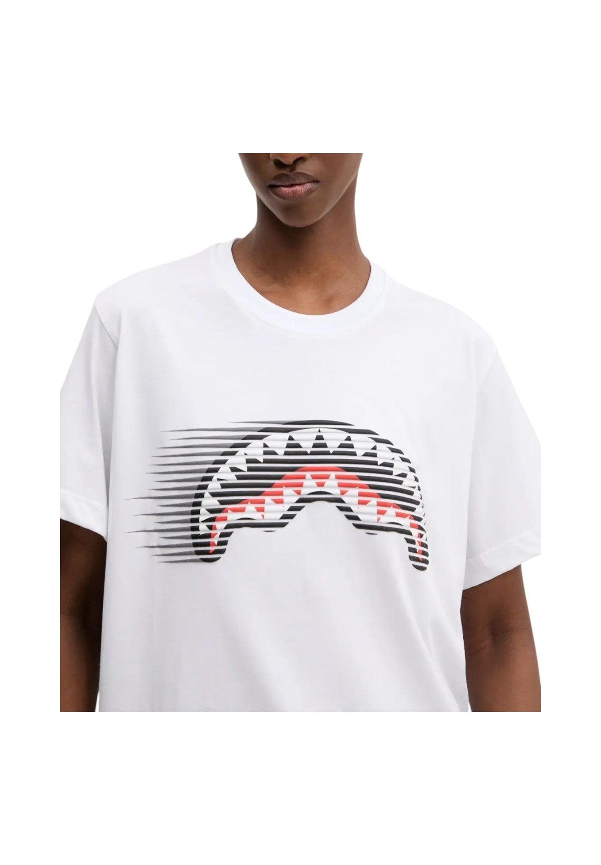 T-Shirt A Maniche Corte Sp721 White