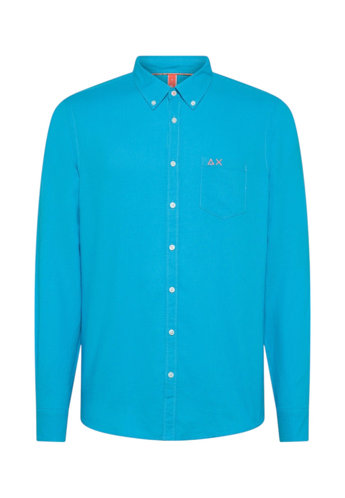 Camicia A Maniche Lunghe S35120 Turchese