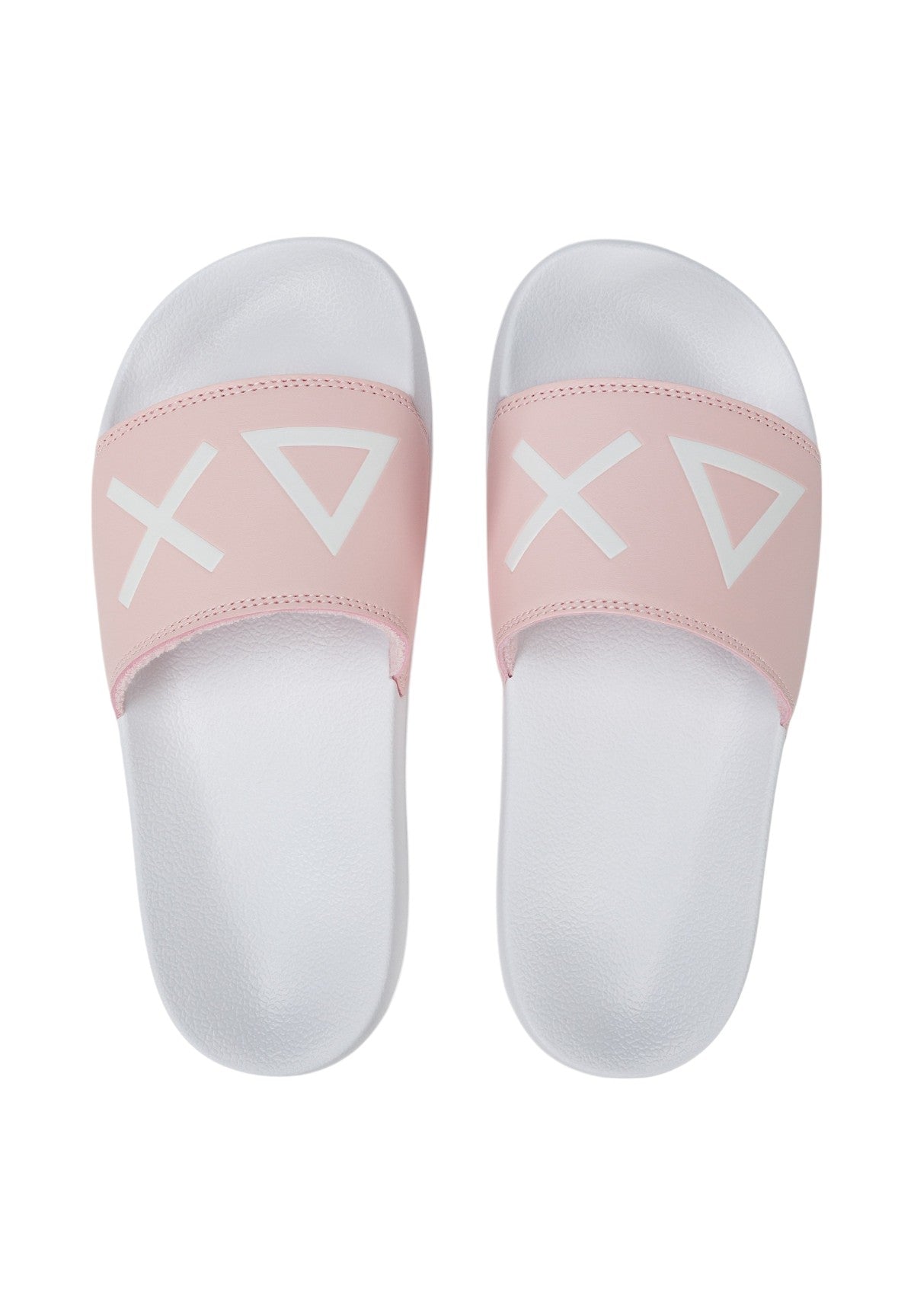 Ciabatte X35201 Bianco, Rosa
