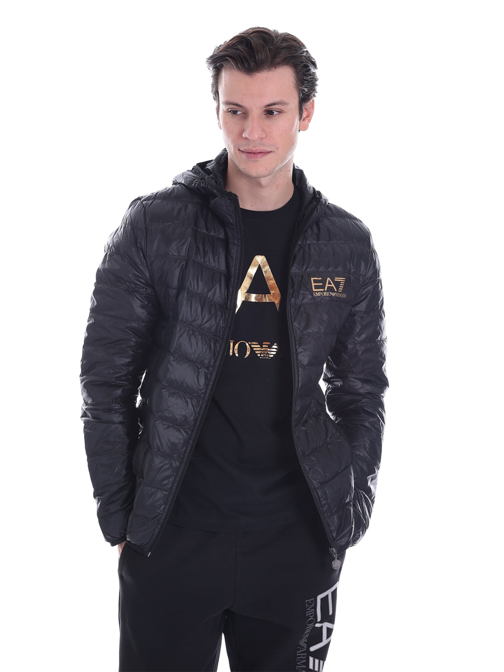 Ea7 Emporio Armani Piumino 8npb02 Nero
