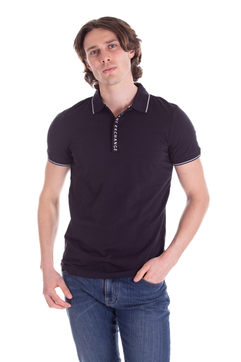 Armani Exchange Polo 8NZF71ZJH2Z Blu
