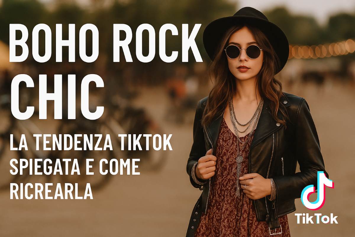Boho Rock Chic: la tendenza TikTok spiegata e come ricrearla