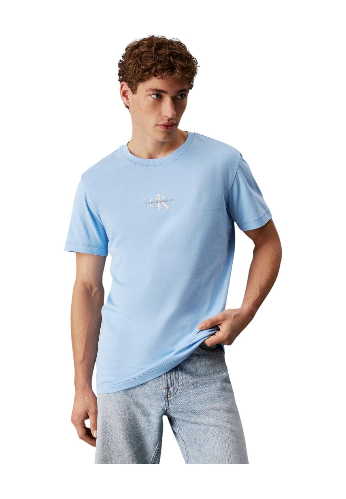 T-Shirt A Maniche Corte J30j325649 Blue Bell
