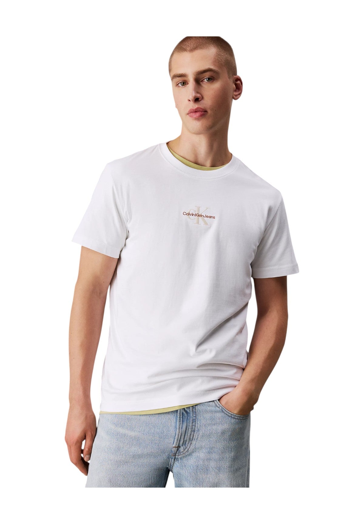 T-Shirt A Maniche Corte J30j325649 Bright White
