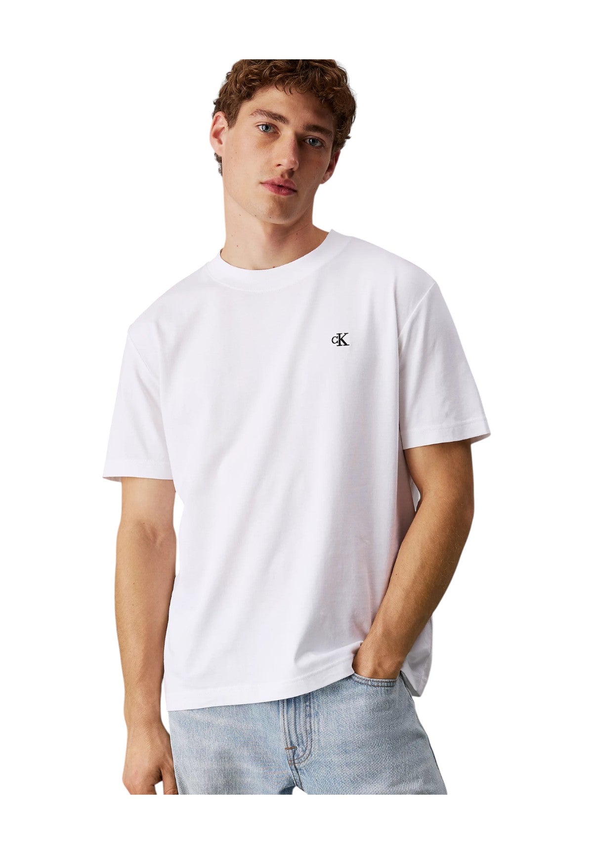 T-Shirt A Maniche Corte J30j327473 Bright White