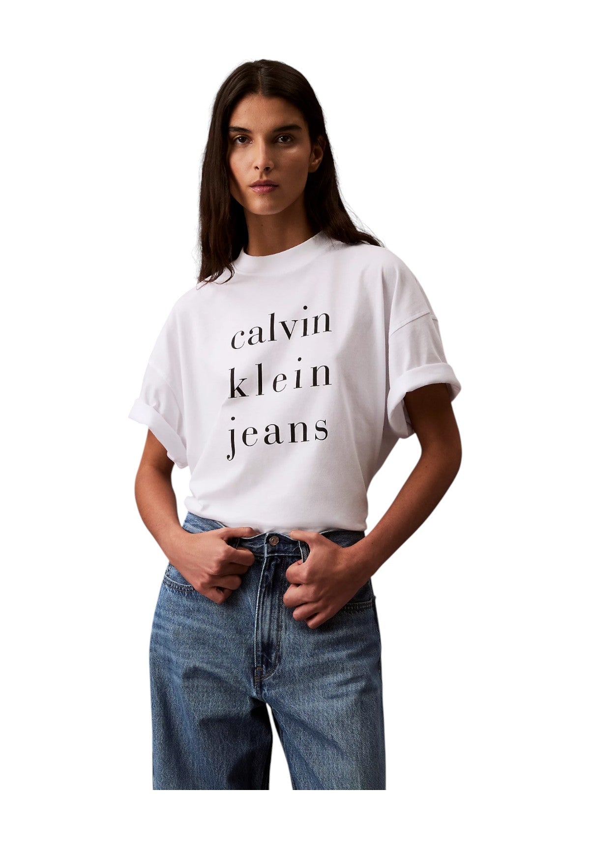 T-Shirt A Maniche Corte Lv047b827g Brilliant White
