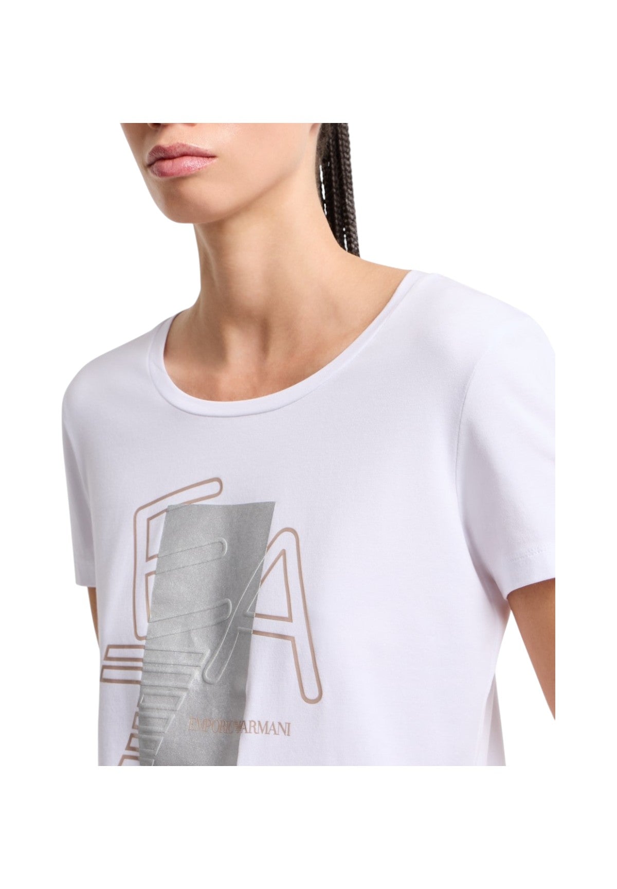 T-Shirt A Maniche Corte 7w000187 White