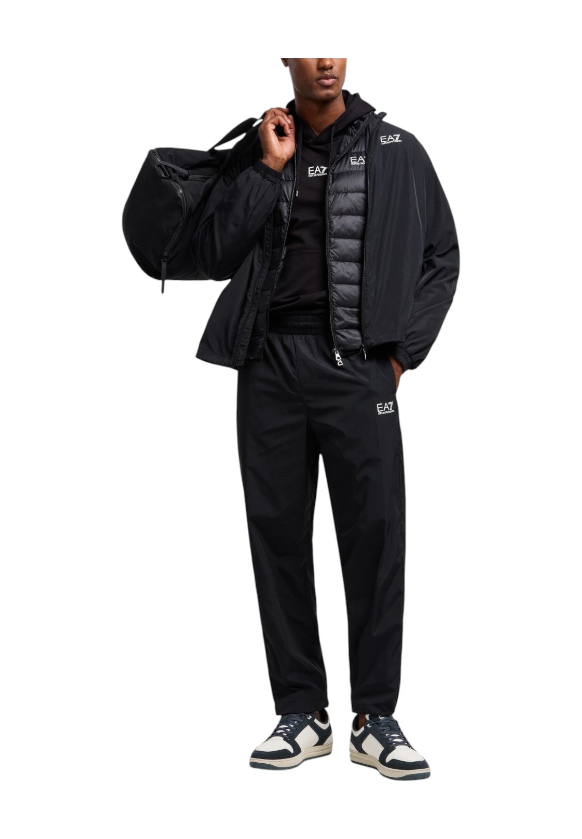 Piumino Leggero 8npb23 Black