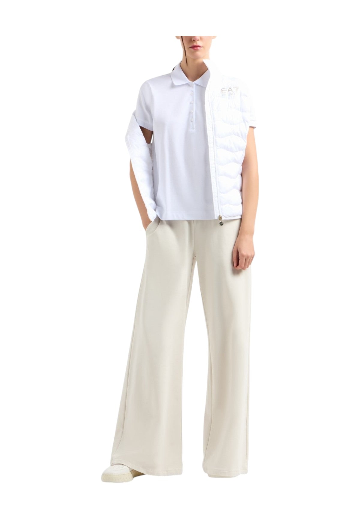 Smanicato Gilet 8ntq08 White