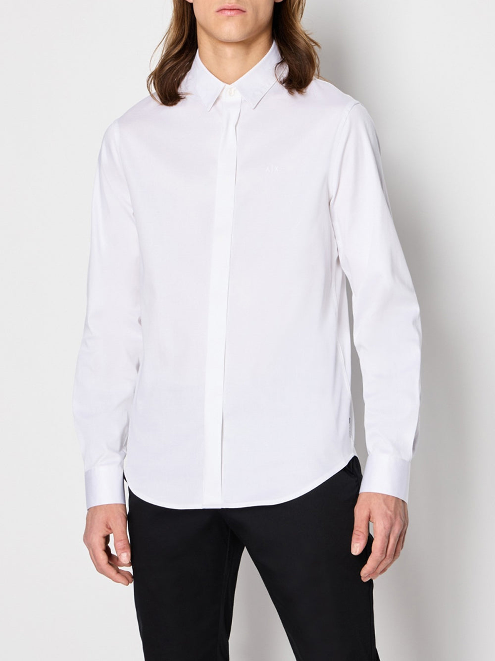 Camicia a Maniche Lunghe 8NZCBD White, White