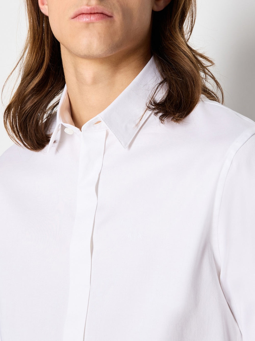 Camicia a Maniche Lunghe 8NZCBD White, White