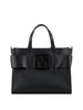 Armani Exchange Borsa Shopper Tote bag grande con doppi manici e tracolla 942689 Black