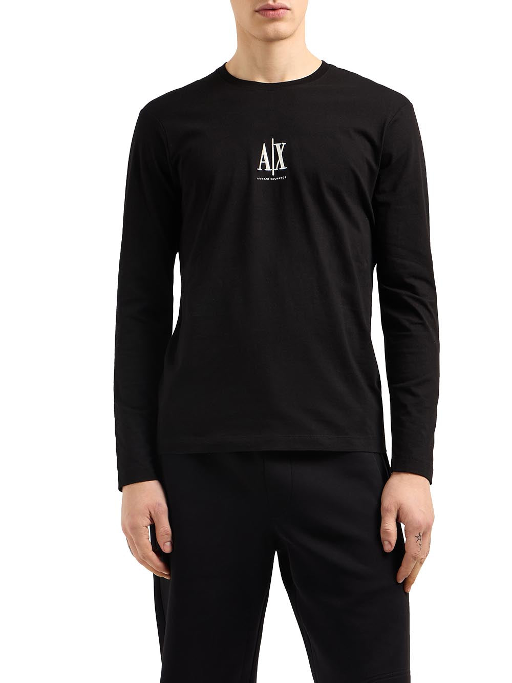 T-shirt a Maniche Lunghe XM000364 Black