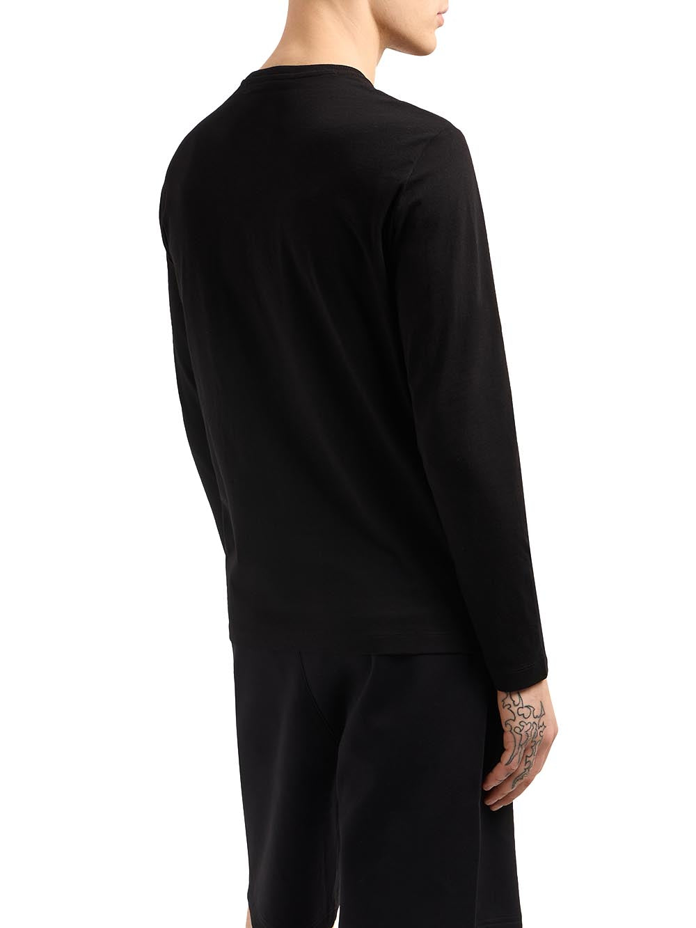 T-shirt a Maniche Lunghe XM000364 Black